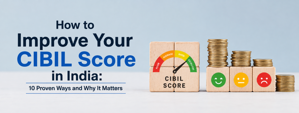 How to Improve Your CIBIL Score in India: 10 Proven Ways and Why It Matters
